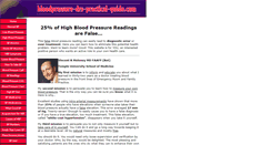 Desktop Screenshot of bloodpressure-drs-practical-guide.com